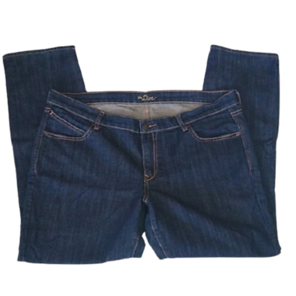 Old Navy Women's  "the Diva" Jeans, Dark Blue Denim,  size 16 Regular